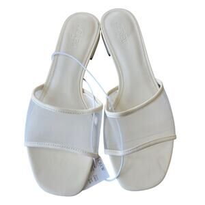 J. Crew Factory Mesh Slide Sandals Size 9 NWOB